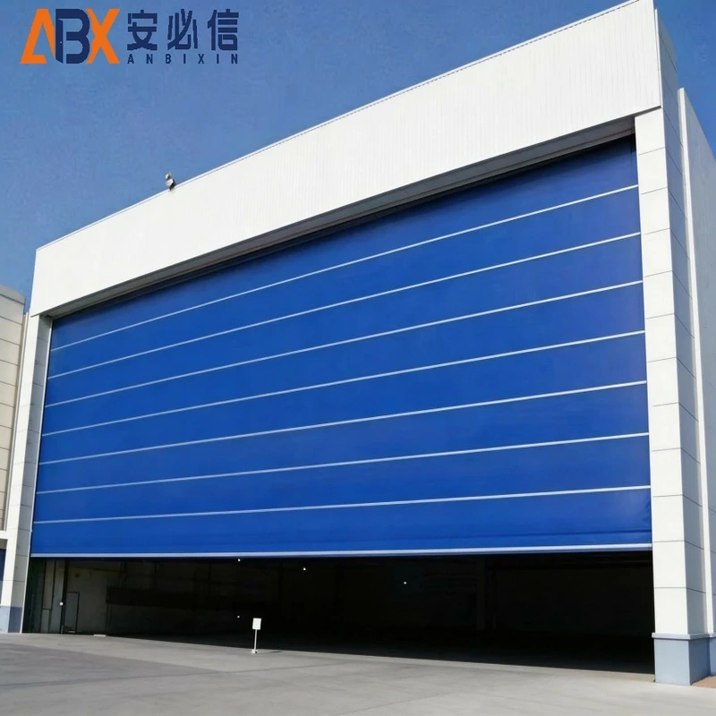石家庄市软帘堆积门
